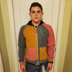 Columbia Multi-colored Mens Hoodie. Medium.